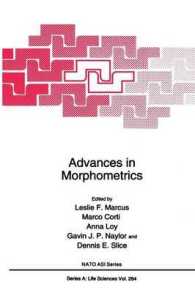 Advances in Morphometrics (NATO Science Series A:)