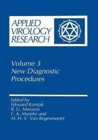 Applied Virology Research : New Diagnostic Procedures (Applied Virology Research)
