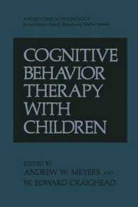 Cognitive Behavior Therapy with Children (NATO Science Series B:)