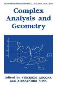 Complex Analysis and Geometry (University Series in Mathematics)