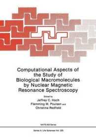 Computational Aspects of the Study of Biological Macromolecules by Nuclear Magnetic Resonance Spectroscopy (NATO Science Series A:)