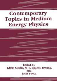Contemporary Topics in Medium Energy Physics
