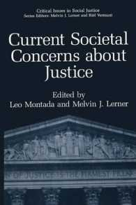 Current Societal Concerns about Justice (Critical Issues in Social Justice)
