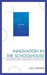 Innovation in the Schoolhouse : Entrepreneurial Leadership in Education