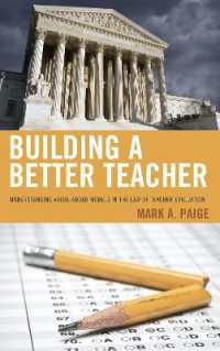 Building a Better Teacher : Understanding Value-Added Models in the Law of Teacher Evaluation