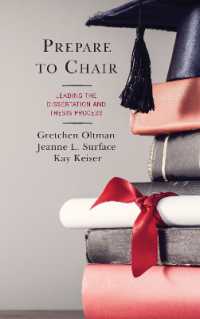 Prepare to Chair : Leading the Dissertation and Thesis Process
