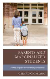 Parents and Marginalized Students : Essential Steps for Parents to Improve Schools