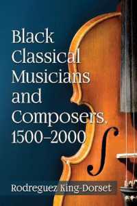 Black Classical Musicians and Composers， 1500-2000