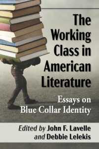 The Working Class in American Literature : Essays on Blue Collar Identity
