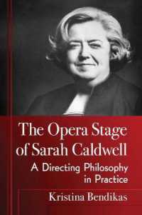 The Opera Stage of Sarah Caldwell : A Directing Philosophy in Practice
