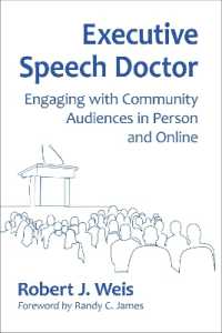 Executive Speech Doctor : Engaging with Community Audiences in Person and Online