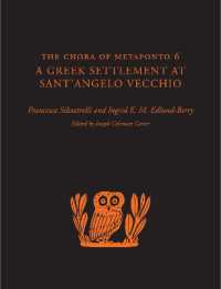The Chora of Metaponto 6 : A Greek Settlement at Sant'Angelo Vecchio