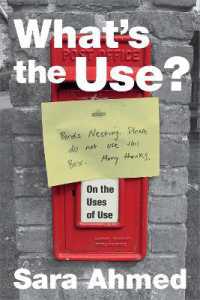 What's the Use? : On the Uses of Use