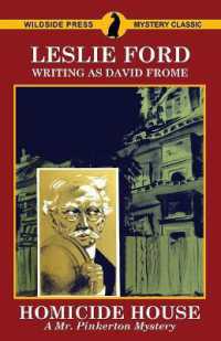 Homicide House : A Mr. Pinkerton Mystery