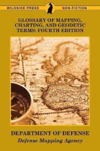 Glossary of Mapping, Charting, and Geodetic Terms : Fourth Edition