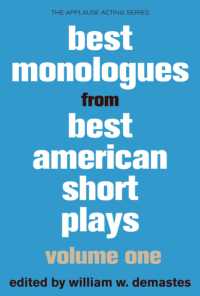 Best Monologues from Best American Short Plays : Volume One (Best American Short Plays)