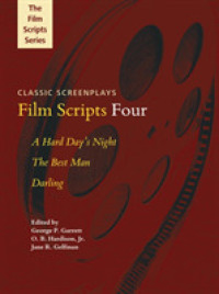 Film Scripts Four : A Hard Day's Night, the Best Man, Darling (Applause Books)