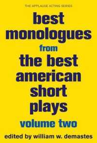Best Monologues from the Best American Short Plays : Volume Two (Best American Short Plays)