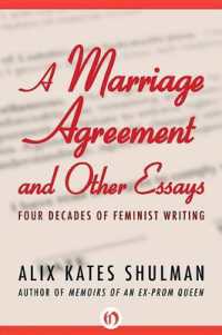 A Marriage Agreement and Other Essays