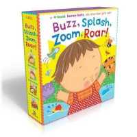 Buzz, Splash, Zoom, Roar! (Boxed Set) : 4-Book Karen Katz Lift-The-Flap Gift Set: Buzz, Buzz, Baby!; Splish, Splash, Baby!; Zoom, Zoom, Baby!; Roar, Roar, Baby! （Boxed Set Board Book）