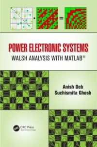 Power Electronic Systems : Walsh Analysis with MATLAB®