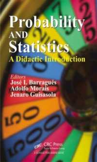 確率・統計入門<br>Probability and Statistics : A Didactic Introduction