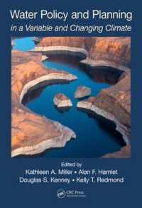 Water Policy and Planning in a Variable and Changing Climate (Drought and Water Crises)