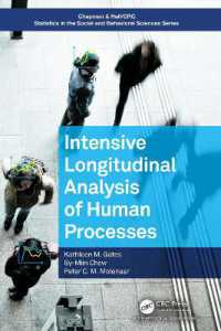 Intensive Longitudinal Analysis of Human Processes (Chapman & Hall/crc Statistics in the Social and Behavioral Sciences)