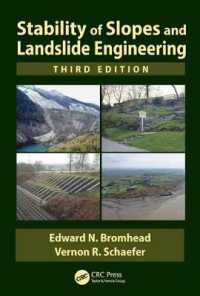Stability of Slopes and Landslide Engineering （3 New）