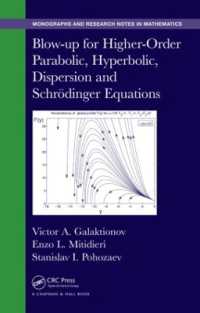Blow-up for Higher-Order Parabolic, Hyperbolic, Dispersion and Schrodinger Equations (Chapman & Hall/crc Monographs and Research Notes in Mathematics)