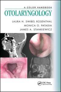 耳鼻咽頭科カラーハンドブック<br>Otolaryngology : A Color Handbook (Medical Color Handbook Series)