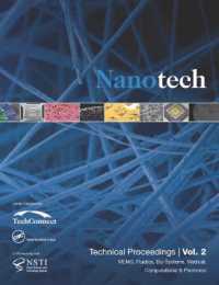 Nanotechnology 2014 : MEMS， Fluidics， Bio Systems， Medical， Computational & Photonics Technical Proceedings of the 2014 NSTI Nanotechnology Conference and Expo (Volume 2)