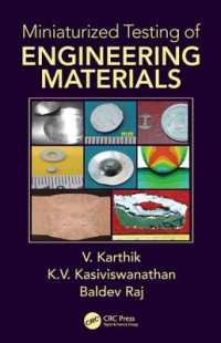 Miniaturized Testing of Engineering Materials (Advanced Materials Science and Technology)