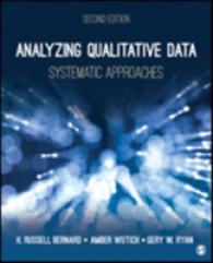 質的データ分析（第２版）<br>Analyzing Qualitative Data : Systematic Approaches （2ND）
