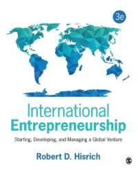 国際的起業家精神（第３版）<br>International Entrepreneurship : Starting, Developing, and Managing a Global Venture （3RD）