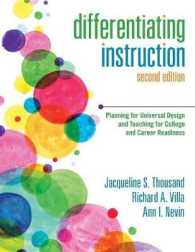 Differentiating Instruction : Planning for Universal Design and Teaching for College and Career Readiness （2ND）