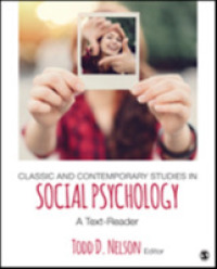 社会心理学：古典と今日的研究<br>Classic and Contemporary Studies in Social Psychology : A Text-Reader