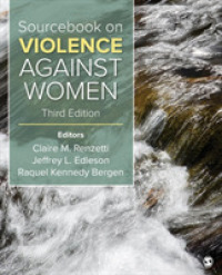 女性への暴力：資料集（第３版）<br>Sourcebook on Violence against Women （3RD）