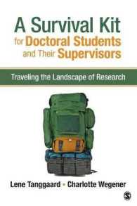 博士課程の学生と指導教官のためのサバイバル・キット<br>A Survival Kit for Doctoral Students and Their Supervisors : Traveling the Landscape of Research