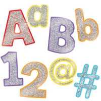 Sparkle and Shine Colorful Glitter Combo Pack Ez Letters （TAI CHRT）