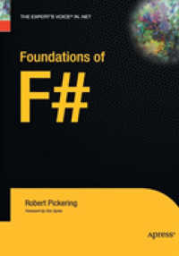 Foundations of F# （Softcover reprint of the original 1st）