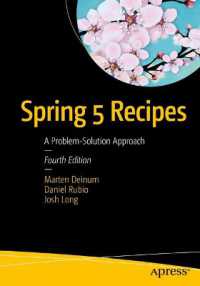 Spring 5 Recipes : A Problem-Solution Approach
