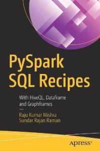 PySpark SQL Recipes : With HiveQL, Dataframe and Graphframes （1st）