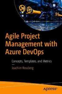 Agile Project Management with Azure DevOps : Concepts, Templates, and Metrics （1st）