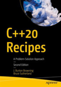 C++20 Recipes : A Problem-Solution Approach （2ND）