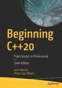 Beginning C++20 : From Novice to Professional （6TH）