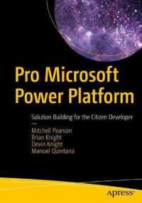 Pro Microsoft Power Platform : Solution Building for the Citizen Developer （1st）