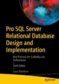 Pro SQL Server Relational Database Design and Implementation : Best Practices for Scalability and Performance （6TH）