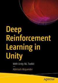Deep Reinforcement Learning in Unity : With Unity ML Toolkit （1st）