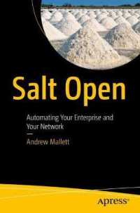 Salt Open : Automating Your Enterprise and Your Network （1st）